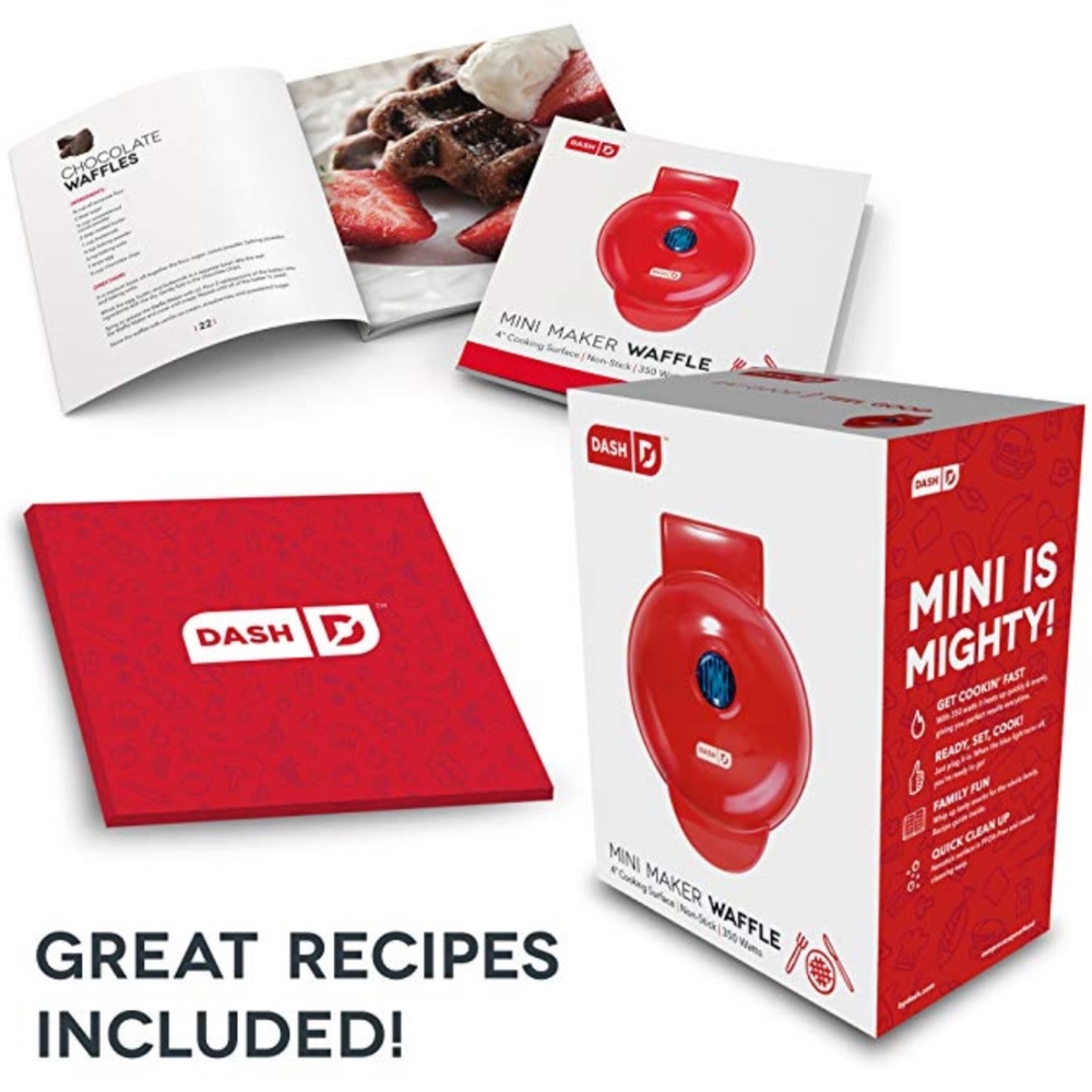 NEW Dash Mini Waffle Maker